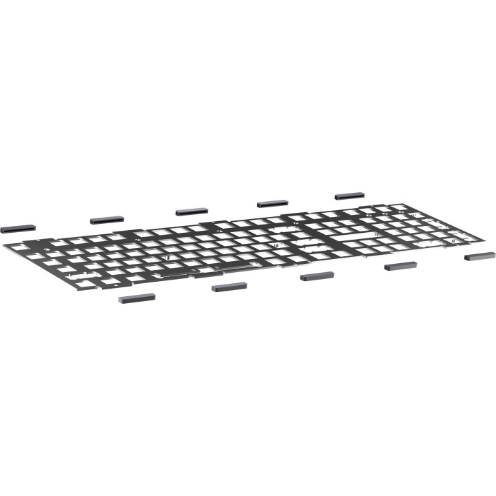 Професионална геймърска механична клавиатура Ducky One X Wireless Black - Ducky AI Switches [Linear], Bluetooth, 2.4 - DKON2408AST3-DAUSPDOECL1AS1