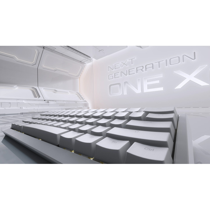 Професионална геймърска механична клавиатура Ducky One X Wireless Black - Ducky AI Switches [Linear], Bluetooth, 2.4 - DKON2408AST3-DAUSPDOECL1AS1