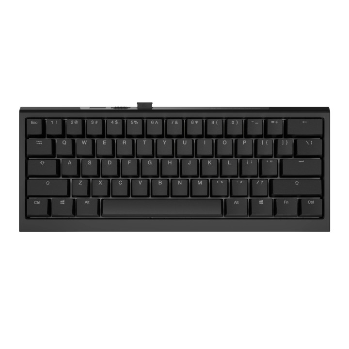 Професионална геймърска механична клавиатура Ducky One X Mini Wireless Black - Ducky AI Switches [Linear], Bluetooth - DKON2461AST3-DAUSPDOECL1AS1