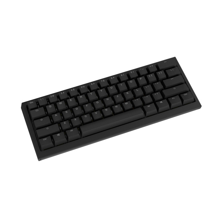 Професионална геймърска механична клавиатура Ducky One X Mini Wireless Black - Ducky AI Switches [Linear], Bluetooth - DKON2461AST3-DAUSPDOECL1AS1