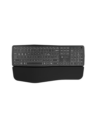 Bluetooth клавиатура Natec PORIFERA x-scissors, backlit ergonomic us layout - NKL-1995