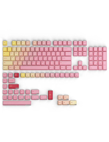 Капачки за механична клавиатура Glorious GPBT Keycaps - Pink Grapefruit - GLO-KC-GPBT-PG