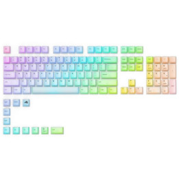 Капачки за механична клавиатура Glorious Polychroma RGB PBT 115-Keycaps, ANSI, US-Layout - GLO-KC-POLY-RGB