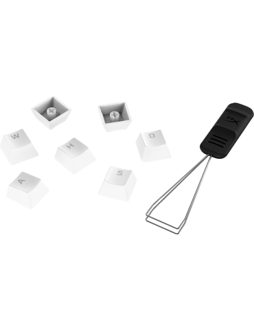 Капачки за механична клавиатура HyperX Full key Set Keycaps - PBT (White) - 519Т5АА#ABA
