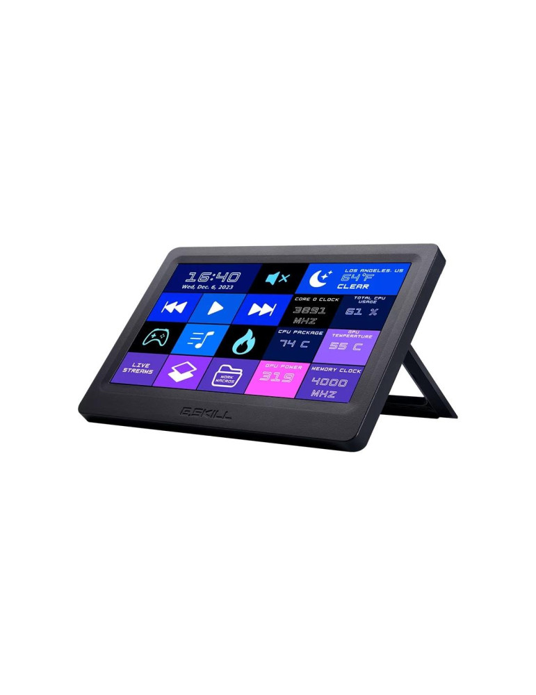 Команден панел G.SKILL WigiDash, 7;, USB - GD-A7PCCSK-WGD