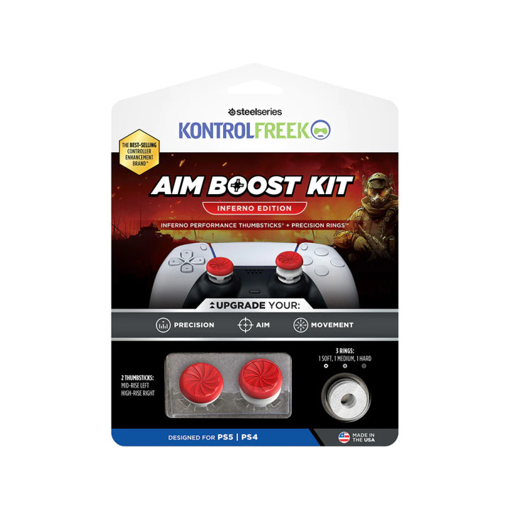 Аксесоар KontrolFreek Aim Boost Kit Inferno Edition PS5 DualSense - 6152-PS5
