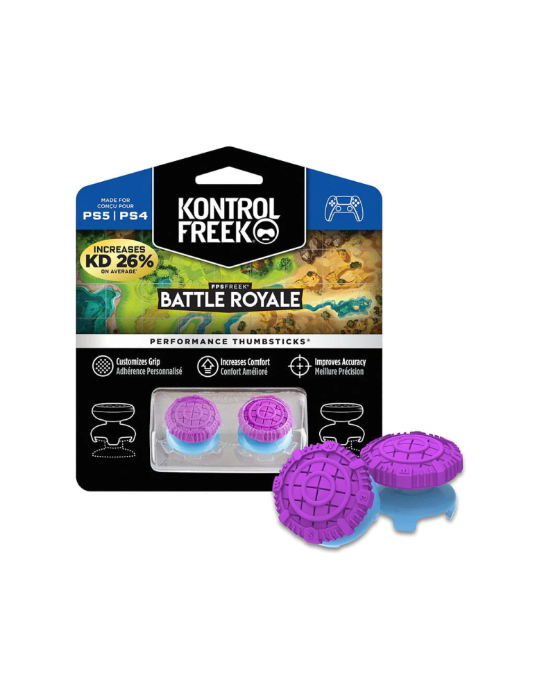 Аксесоар KontrolFreek FPS Performance Thumbsticks за PS5/PS4 Purple - 2345-PS5