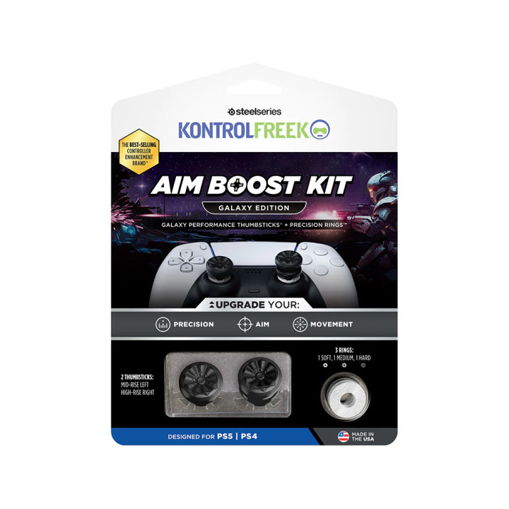 Аксесоар KontrolFreek Performance Thumbsticks   Precision Rings Galaxy Edition - 6204-PS5