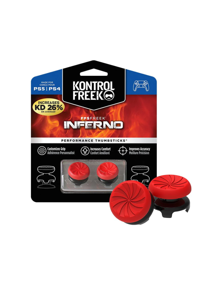 Аксесоар KontrolFreek Performance Thumbsticks FPS Freak Inferno - 2040-PS5