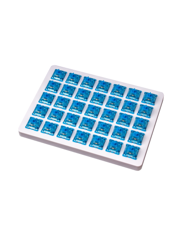 Суичове за механична клавиатура Keychron Gateron Phantom Blue Switch, Комплект 35 броя - Z112
