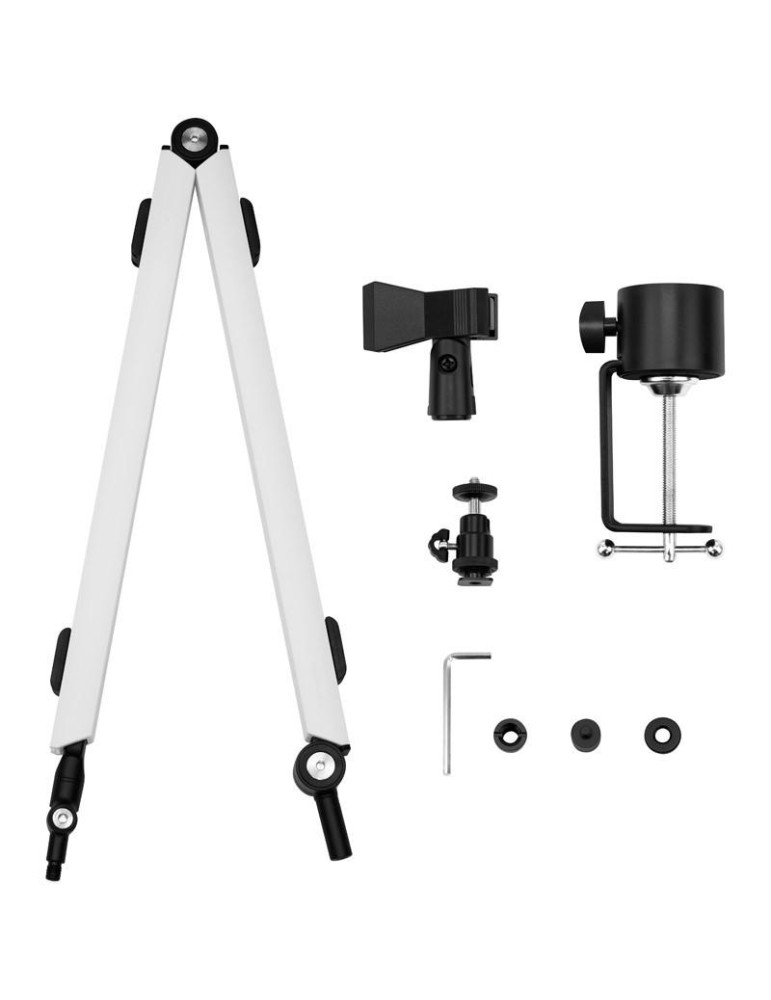 Стойка за микрофон Streamplify Mount Arm, Бяла - TVSP-018