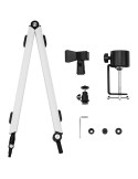 Стойка за микрофон Streamplify Mount Arm, Бяла - TVSP-018