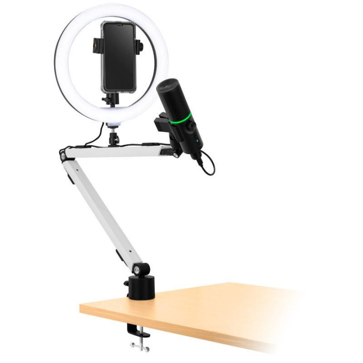 Стойка за микрофон Streamplify Mount Arm, Бяла - TVSP-018