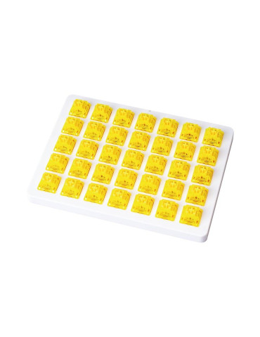 Суичове за механична клавиатура Keychron Gateron Ink V2 Yellow Switch, Комплект 35 броя - Z104