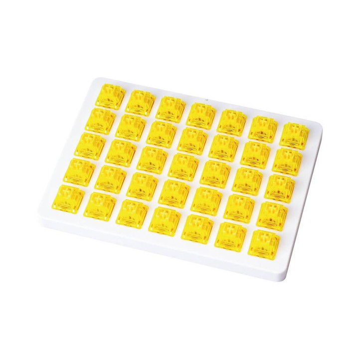Суичове за механична клавиатура Keychron Gateron Ink V2 Yellow Switch, Комплект 35 броя - Z104