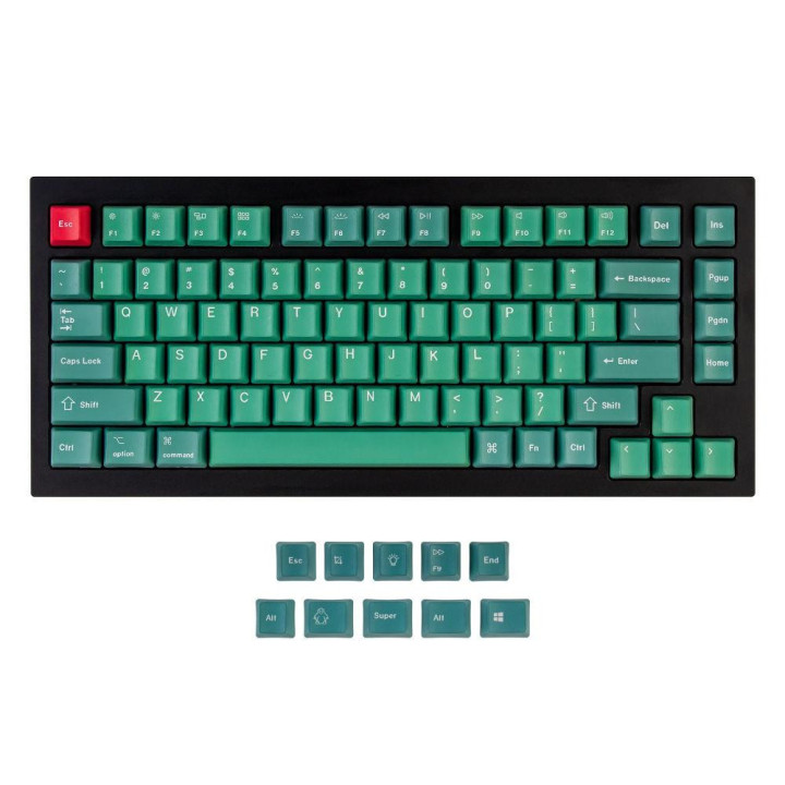 Капачки за механична клавиатура Keychron Forest 92-Keycap Set PBT Dye-Sub US Layout - JM-73
