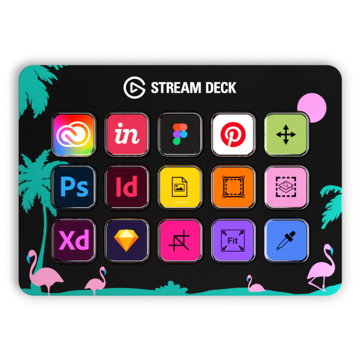 Контролер Elgato Stream Deck MK.2 - 15 Customizable LCD Keys - 10GBA9901