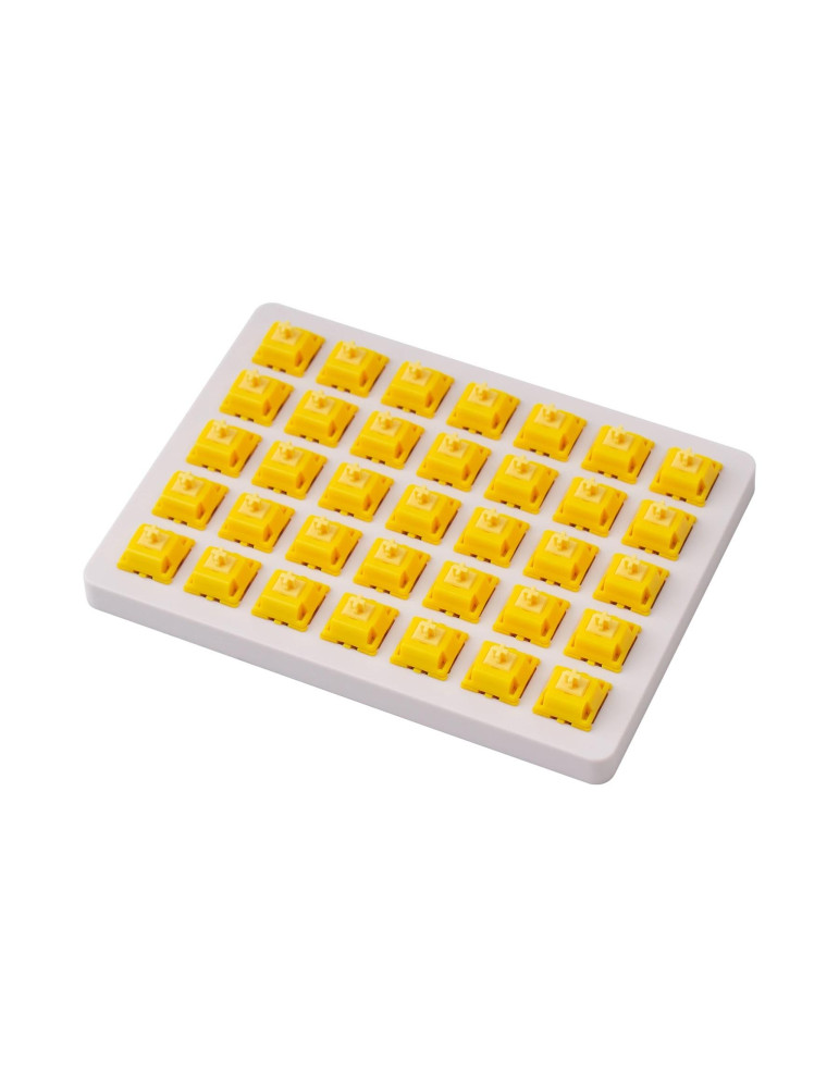Суичове за механична клавиатура Keychron Gateron Cap Golden Yellow Switch Set 35 броя - Z76
