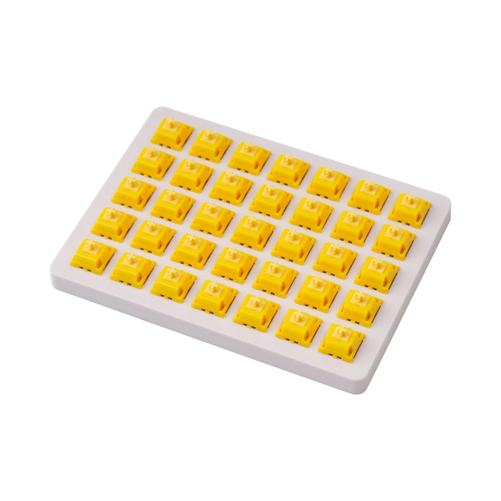 Суичове за механична клавиатура Keychron Gateron Cap Golden Yellow Switch Set 35 броя - Z76