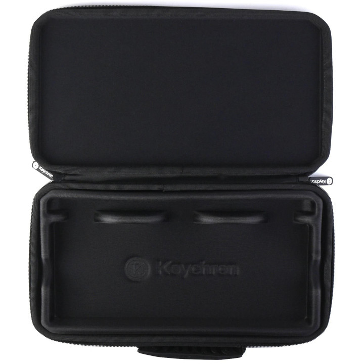 Kалъф за клавиатура Keychon K6 (Plastic) удароустойчив, пластмасов, Черен - K6-SLB