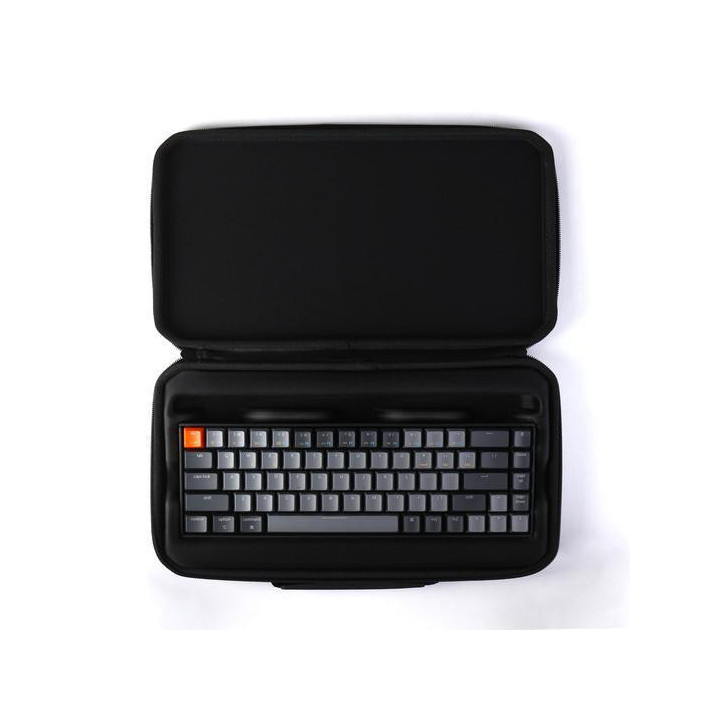 Kалъф за клавиатура Keychon K6 (Plastic) удароустойчив, пластмасов, Черен - K6-SLB