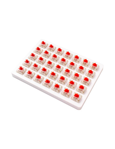 Суичове за механична клавиатура Keychron Cherry MX Red RGB, Switch Set 35 броя - Z44