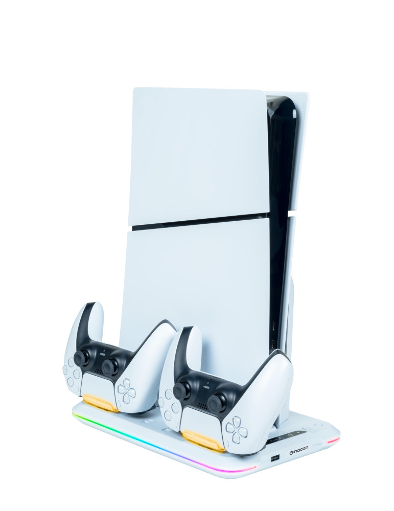 Зарядно и поставка Nacon за Playstation 5 Slim - PS5SCHARGESTANDFAN