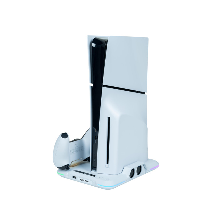 Зарядно и поставка Nacon за Playstation 5 Slim - PS5SCHARGESTANDFAN