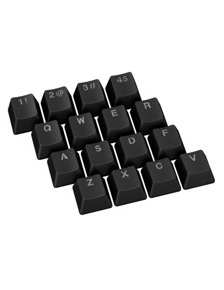 Капачки за механична клавиатура ENDORFY - 124 бр PBT - Черно - EY0E001