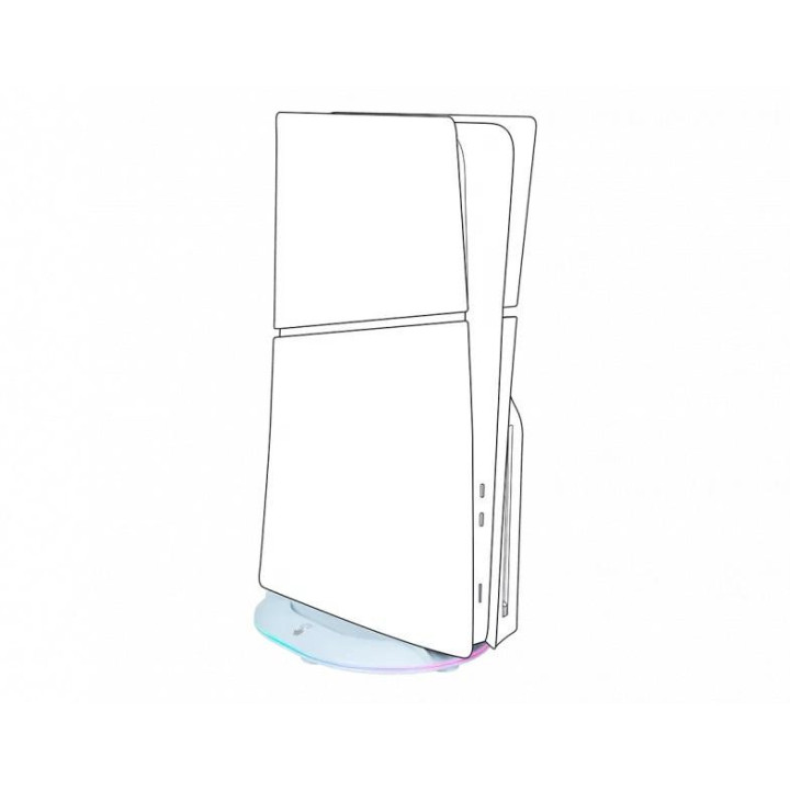 Вертикална поставка Nacon, За конзола с хъб PS5 Slim - PS5SVERTSTAND
