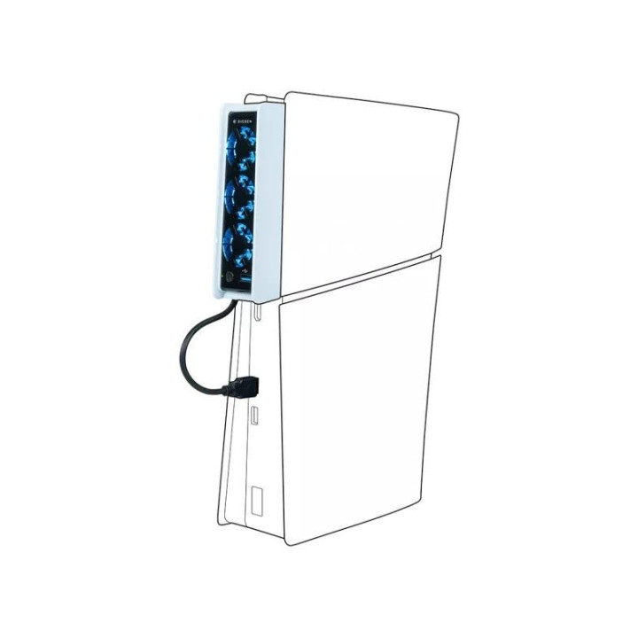 Вентилатор Nacon, За конзола PS5 Slim - PS5SCOOLINGFAN