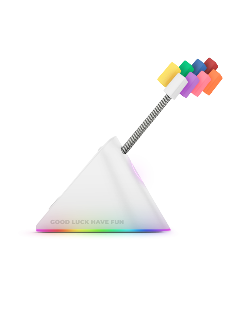 Геймърски аксесоар за кабела на мишката FragON Citadel RGB - White - FGLMB22WTCTDLRGB8