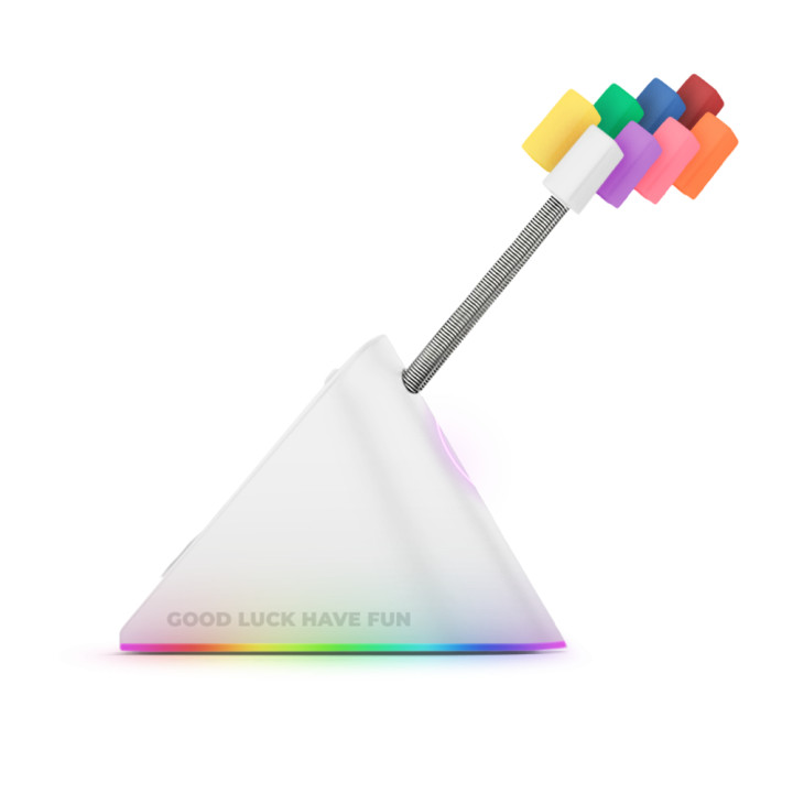 Геймърски аксесоар за кабела на мишката FragON Citadel RGB - White - FGLMB22WTCTDLRGB8