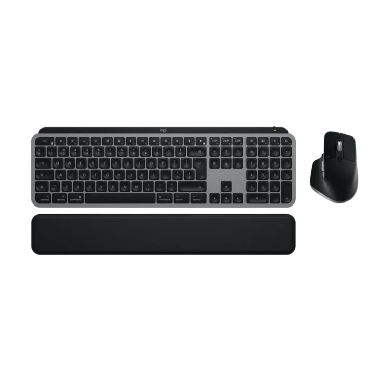 Комплект клавиатура с мишка Logitech MX Keys S Combo for Mac - USINTL - 920-012845