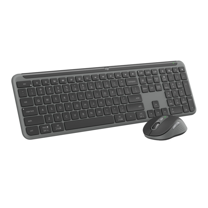 Комплект клавиатура с мишка Logitech Signature Slim Combo MK950 - USINTL Graphite - 920-012490