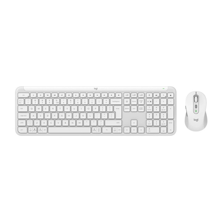 Комплект клавиатура с мишка Logitech Signature Slim Combo MK950 - USINTL Offwhite - 920-012491