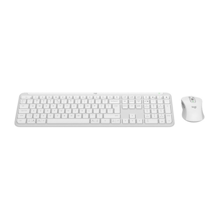 Комплект клавиатура с мишка Logitech Signature Slim Combo MK950 - USINTL Offwhite - 920-012491