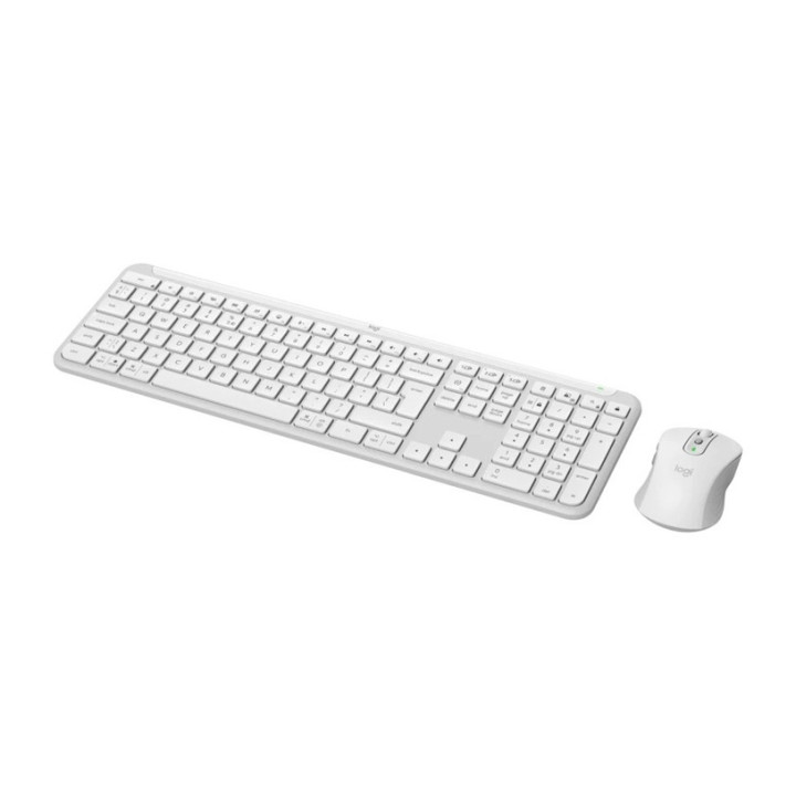 Комплект клавиатура с мишка Logitech Signature Slim Combo MK950 - USINTL Offwhite - 920-012491