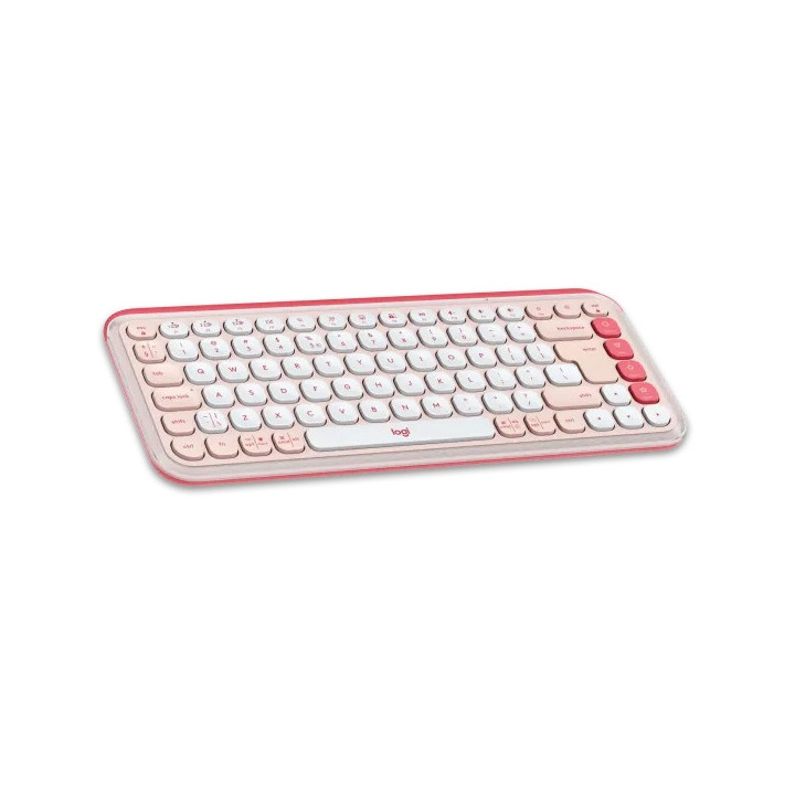 Комплект клавиатура с мишка Logitech Pop Icon Combo - Rose - US INT'L - BT - N/A - INTNL-973 - 920-013142
