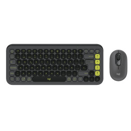 Комплект клавиатура с мишка Logitech Pop Icon Combo - Graphite - US INT'L - BT - N/A - INTNL-973 - 920-013140