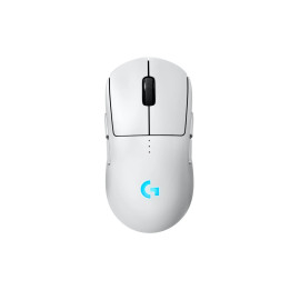 Безжична геймърска мишка Logitech G Pro 2 Lightspeed Wireless, White - 910-007302