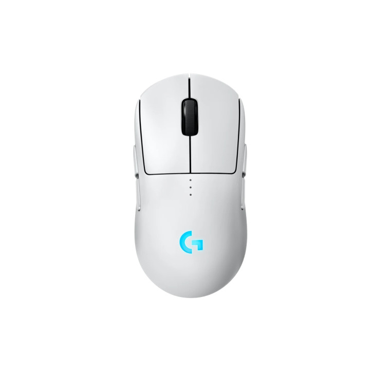 Безжична геймърска мишка Logitech G Pro 2 Lightspeed Wireless, White - 910-007302