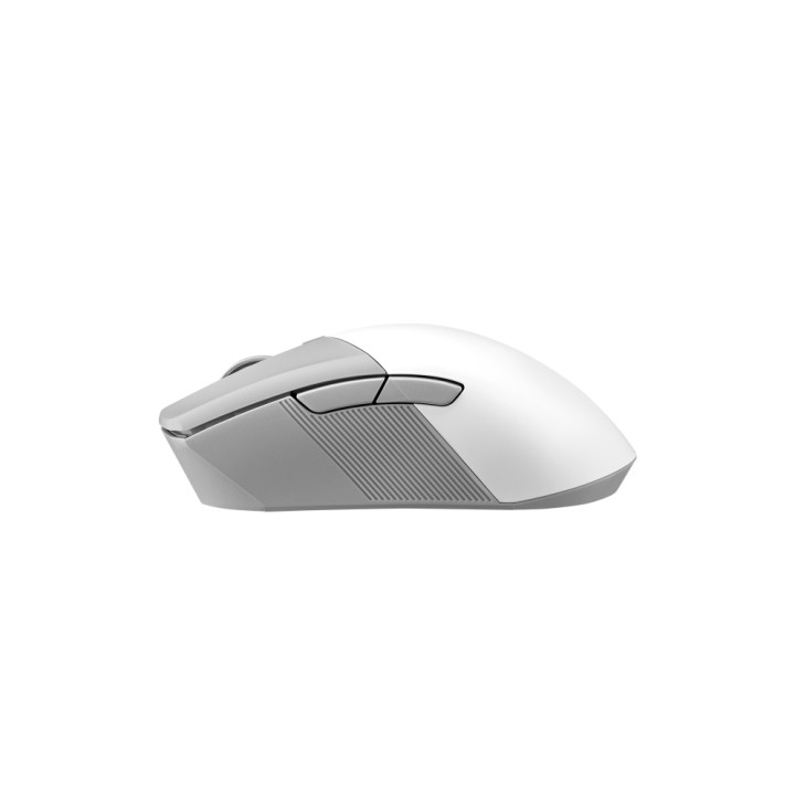 Безжична геймърска мишка Asus ROG Gladius III Wireless AimPoint, Бяла - 90MP02Y0-BMUA11