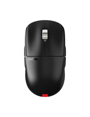 Професионална безжична геймърска мишка Pulsar X2A v3 eS Size1 Black 8K, OLED Display, Tournament Edition - PX2A3ES11