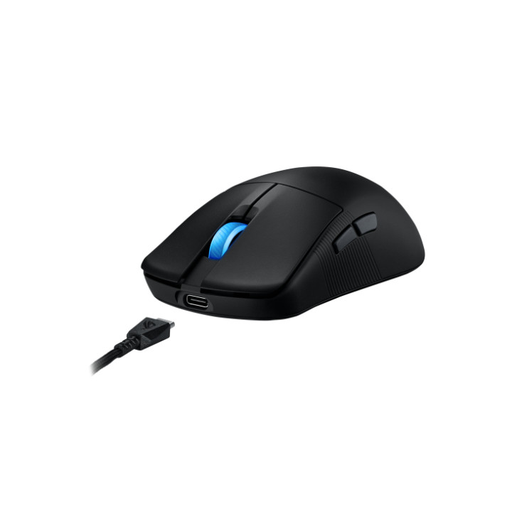 Безжична геймърска мишка Asus ROG Harpe Ace Mini, Черна - 90MP03Z0-BMUA00