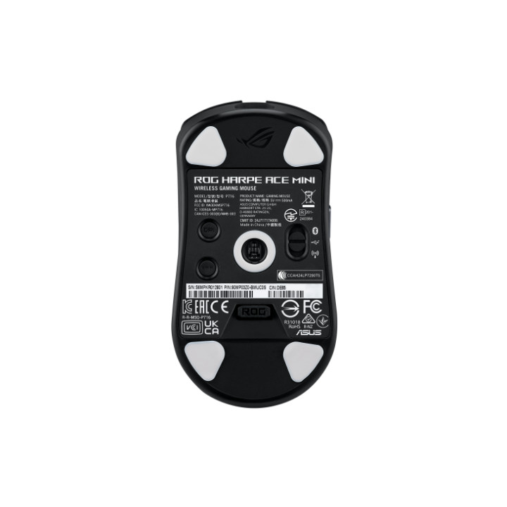 Безжична геймърска мишка Asus ROG Harpe Ace Mini, Черна - 90MP03Z0-BMUA00