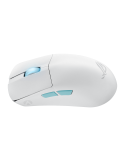 Безжична геймърска мишка Asus ROG Harpe Ace Aim Lab Edition, White - 90MP02W0-BMUA10