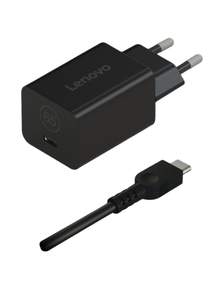 Адаптер/Зарядно за лаптоп Lenovo GaN Nano 65W Adapter - 40AWGN65EU