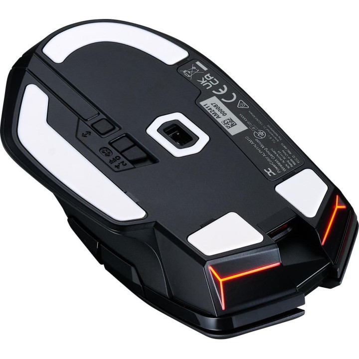 Безжична геймърска мишка PowerColor ALPHYN AM10, Black - 2U1-G000041000