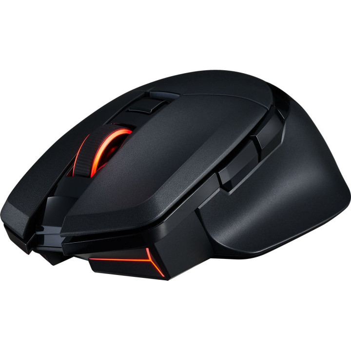Безжична геймърска мишка PowerColor ALPHYN AM10, Black - 2U1-G000041000